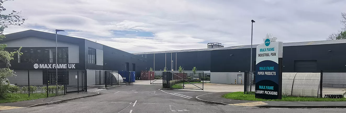 Front view of UK Factory